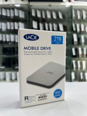 Disque Dur Lacie Mobile Drive USB-C HDD 2TB 130MB 