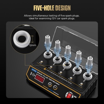 Testeur de bougies d'allumage AUTOOL SPT360 Diagnostic automobile