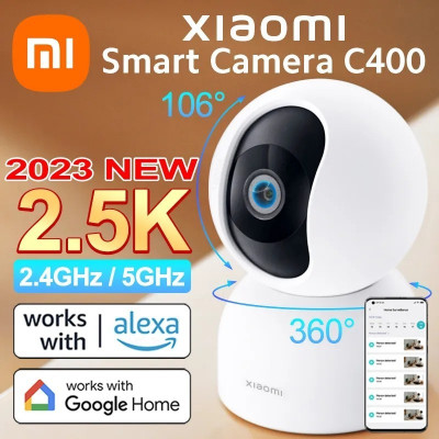 2.5K Caméra Surveillance WiFi Intérieur Caméra 360° Connectée