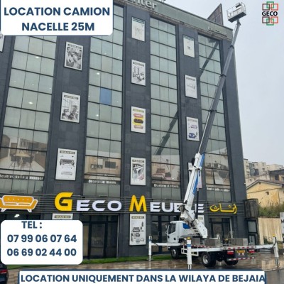LOCATION DE CAMION NACELLE