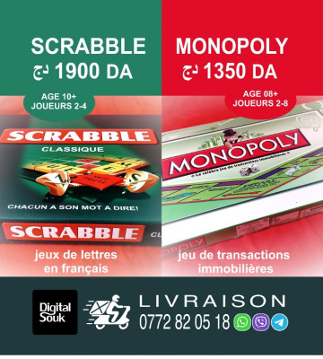 jouets-jeux-monopoly-et-scrabble-birkhadem-alger-algerie