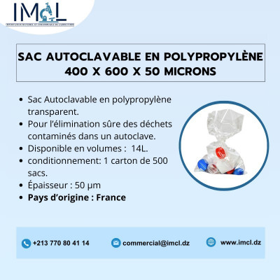 medecine-sante-sacs-autoclavables-en-polypropylene-cheraga-alger-algerie