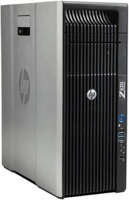 HP WORKSTATION Z620 2  XEON 26-40 128GO 2TB SSD AMD RADEON PRO RX580 2048SP 8GO 