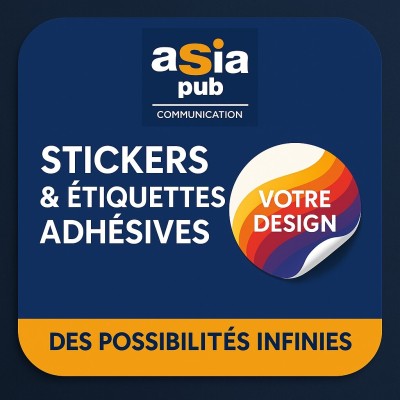 STICKERS & ÉTIQUETTES ADHÉSIVES / ASIA PUB