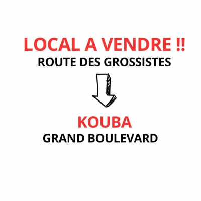 Vente Local Alger Kouba