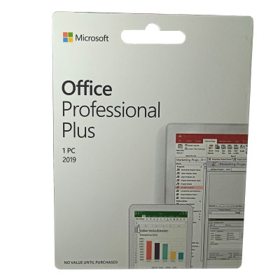 Microsoft Office 2019 professional plus CARTE , Licence a VIE