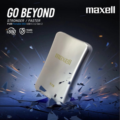 MAXELL PORTABLE SSD USB3.2 TYPE C 1TO