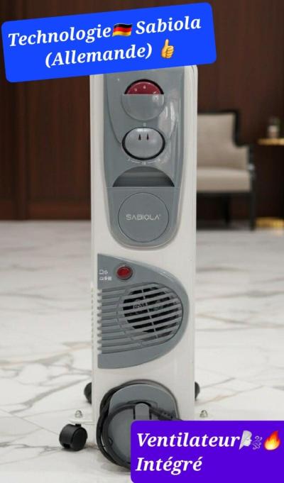 Chauffage Électrique Bain D'huile Ventillé مدفأة كهربائية