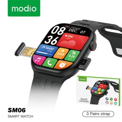 Smartwatch Modio (Carte SIM)   ساعة ذكية و هاتف 