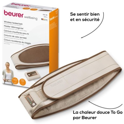Beurer Ceinture Chauffante Sans Fil Hk72