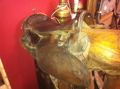 Ancienne selle de cheval