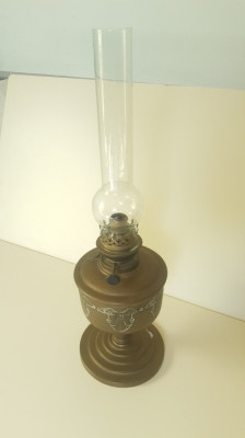 antiquites-collections-lampe-a-petrole-kinke-en-cuivre-staoueli-alger-algerie