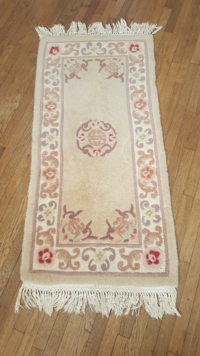 Original Tapis chinois en laine fait main