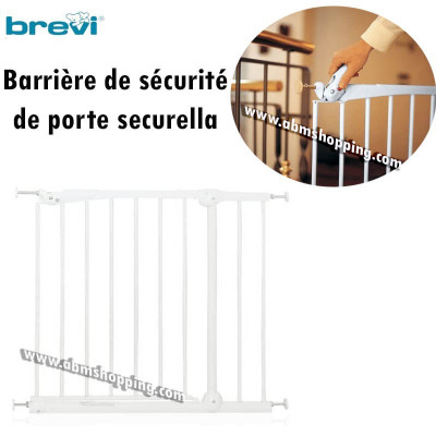 Barriére de sécurité de porte securella  blanc - Brevi