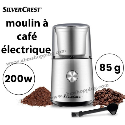 Moulin à café électrique 200w | silvercrest