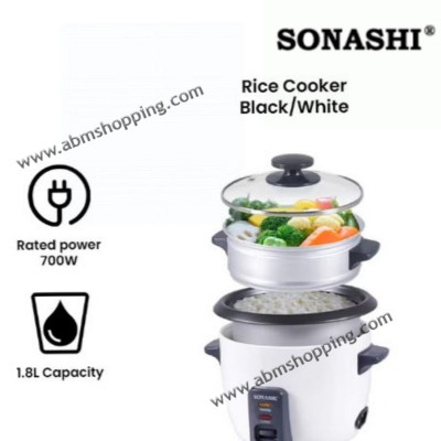 Cuiseur à riz Vapeur 1,8 L 700 W _ Sonashi