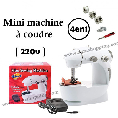آلة-خياطة-mini-machine-a-coudre-220v-4-en-1-ماكينة-صغيرة-برج-الكيفان-الجزائر