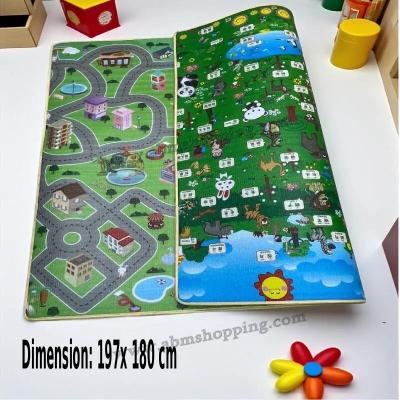 Tapis de jeux pour enfants double face197.180cm