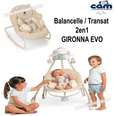 Balancelle / Transat 2en1 GIRONANNA EVO - CAM