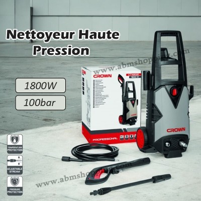 Nettoyeur Haute Pression 140 Bar, 1800 W | CROWN