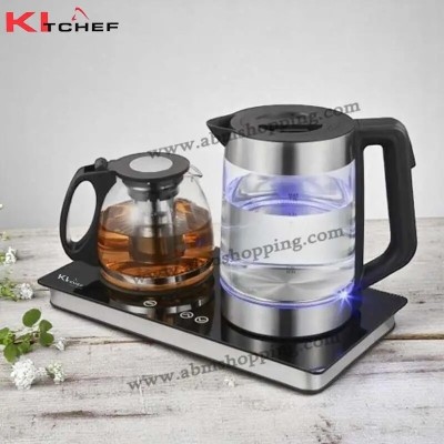 Bouilloire électrique 2en1 Bras Plastique |Kitchef (F) 