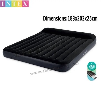 Matelas gonflable Dura-Beam 183x203x25cm |Intex