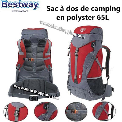 Sac à Dos De Camping Polyester 65 litres  Bestway