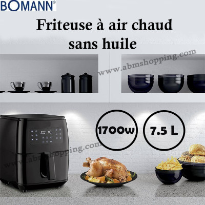 Friteuse sans huile MOULINEX Dual Easy Fry & Grill EZ905B20-2700W - 8  programmes - 2 Tirroire- 8.3L - Prix en Algérie