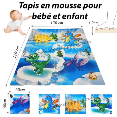 baby-products-tapis-en-mousse-bleu-motif-dinosaures-120x120x12-cm-bordj-el-kiffan-alger-algeria