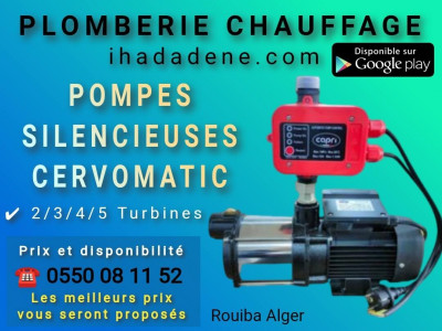 construction-travaux-pompes-eaux-silencieuses-a-turbines-et-cervomatic-rouiba-alger-algerie