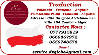 publicite-communication-traduction-polonais-francais-arabe-rouiba-alger-algerie