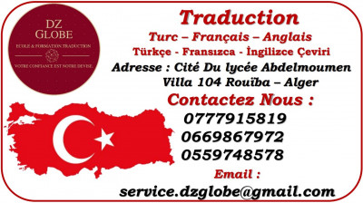 Traduction Agrée Turque Français Arabe