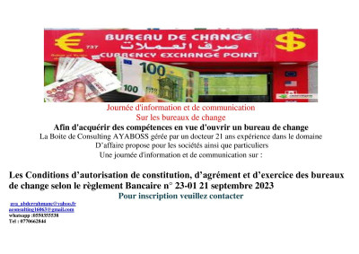evenements-divertissement-journee-dinformation-bureaux-de-change-zeralda-alger-algerie