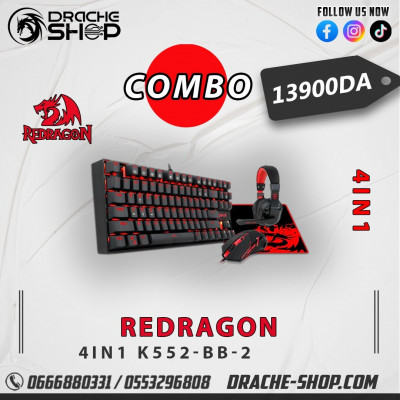 clavier-souris-pack-redragon-k552-bb-mechanical-gaming-keyboard-headset-mouse-pad-and-oran-algerie