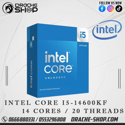 Processeur Intel I5 14600KF (14C/20T)