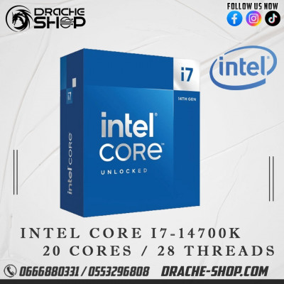 Processeur Intel Core I7 14700K (20C/28T)
