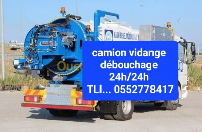 camion  débouchage canalisation curagenettoyage