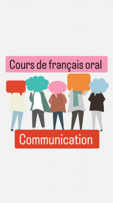 Cours de français oral / communication / conversation 