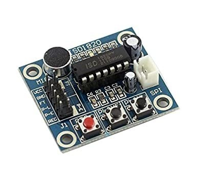 ISD1820 Sound or Voice Board Recording Recorder Playback Module On-Board Microphone