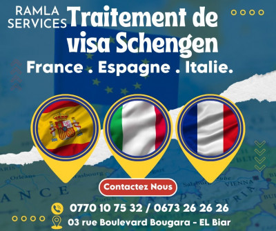 reservations-visa-traitement-de-schengen-espagne-france-italie-hollande-allemagne-el-biar-alger-algerie