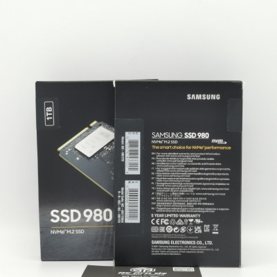 SAMSUNG 980 SSD PCIE 3.0 NVME M.2 VITESSE LECTURE 3 500 Mo/s  CAPACITÉ 1TB NEUF SOUS EMBALLAGE