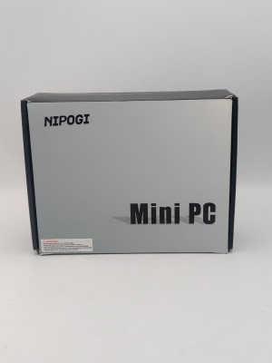 NIPOGI Mini PC Ryzen 5 5500U 16 Go DDR4 512 Go SSD AMD Radeon Graphics 7
