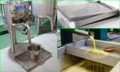 équipements pour le stockage et la distillation de l'huile d'olive à base d'Enox