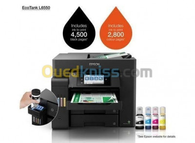 multifonction-imprimante-mf-4in1-epson-l6550-wifi-rj45-fax-r-v-a-reservoir-couleur-bab-ezzouar-alger-algerie