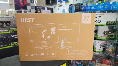 Ecran MSI PRO MP225V 100HZ VA 22 POUCE BLACK FHD