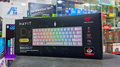 CLAVIER HAVIT MECANIQUE KB903L WHITE