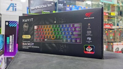 CLAVIER HAVIT MECANIQUE KB903L BLACK 