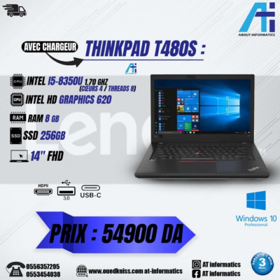 pc-portable-laptop-thinkpad-t480s-i5-8em-8gb-ram-256gb-ssd-bab-ezzouar-alger-algerie