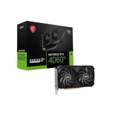 CARTE GRAPHIQUE GeForce RTX 4060 Ti VENTUS 2X BLACK 8G OC
