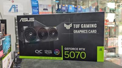 Carte graphique ASUS TUF Gaming GeForce RTX 5070 12GB GDDR7 OC Edition 